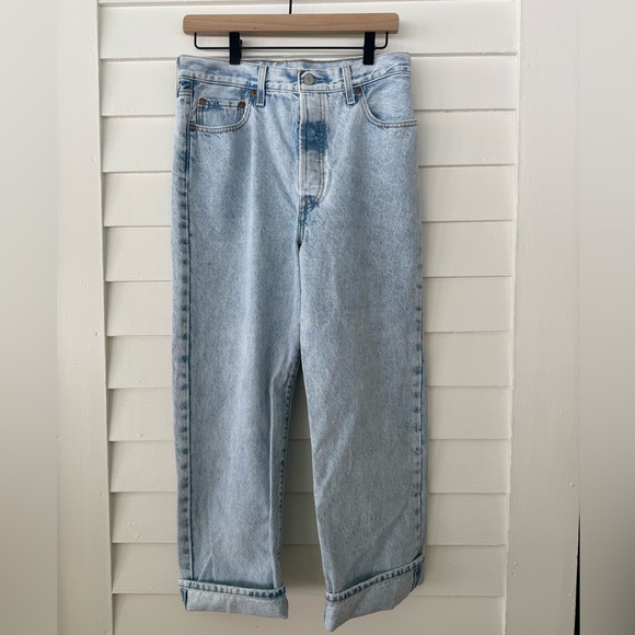 Levi's Denim - Levi’s | Ribcage Straight Ankle Jeans Light Wash Size 29 High Rise